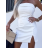 Šaty elegantní carmen bez rukávu dámské (S/M ONE SIZE) ITALSKÁ MÓDA IMPMD235471