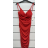 Šaty elegantní na ramínka dámské (S/M ONE SIZE) ITALSKÁ MÓDA IMPSH235011A