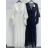 Šaty dlouhé elegantní krajkové dlouhý rukáv dámské (S/M ONE SIZE) ITALSKÁ MÓDA IMPMD233884-2884