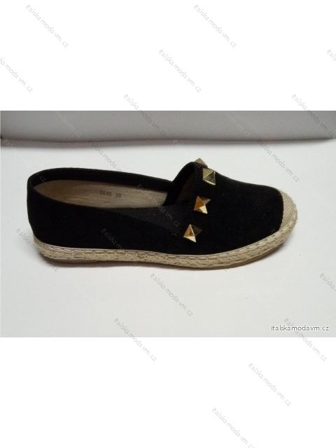 Espadrilky poltopánky módne dámske (37-41) OBUV 5646A