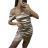 Šaty elegantní carmen dámské (S/M ONE SIZE) ITALSKÁ MÓDA IMPBB23A11818/DU S/M Černá
