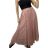 Sukně dlouhá tilová dámská (S/M ONE SIZE) ITALSKÁ MÓDA IMWA23096/DU S/M béžová