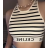 Top croptop bez rukávu dámský proužek (S/M ONE SIZE) ITALSKÁ MÓDA IMPMD2327314