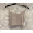 Top croptop na ramínka dámský (S/M ONE SIZE) ITALSKÁ MÓDA IMPMD238006k