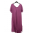 Šaty dlouhé maxi oversize krátký rukáv dámské viskoza nadrozměr (3XL/4XL/5XL ONE SIZE) ITALSKÁ MÓDA IMC22380/DUR pistáciová