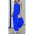 Šaty dlouhé elegantní bez rukávu dámské (S/M ONE SIZE) ITALSKÁ MÓDA IMPGM2323799