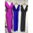 Šaty dlouhé elegantní bez rukávu dámské (S/M ONE SIZE) ITALSKÁ MÓDA IMPGM236373