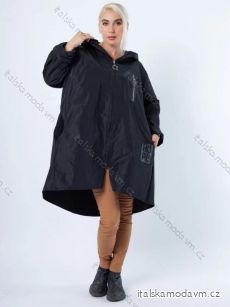 Bunda kabát parka šustáková větrovka dámská (XL/2XL ONE SIZE) ITALSKÁ MÓDA IMD22635/DUR