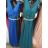 Šaty elegantní společenské na ramínka dámské (S/M ONE SIZE) ITALSKÁ MÓDA IM321609