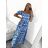 Šaty dlouhé letní carmen dámské SANTORINI citronky  (S/M ONE SIZE) ITALSKÁ MÓDA IMPBB2323598/DUR -   žlutá -   S/M