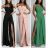 Overal dlouhý elegantní na ramínka dámský (S/M ONE SIZE) ITALSKÁ MÓDA IMWKK23919/DUR starorůžová