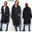 Mikina oversize prodloužená dlouhý rukáv dámský (S/M ONE SIZE) ITALSKÁ MÓDA IMPLI2385330