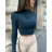Croptop dlouhý rukáv dámský (S/M ONE SIZE) ITALSKÁ MÓDA IMPLP2330570060