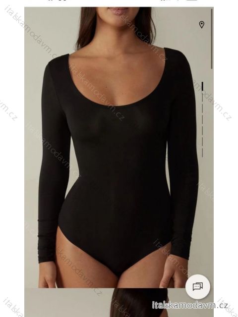 Body dlhý rukáv dámska (S/M ONE SIZE) TALIANSKA MÓDA IMPBB23A11208