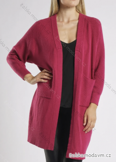 Cardigan dlouhý rukáv dámský (S/M ONE SIZE) ITALSKÁ MÓDA IMPDY23JXYMS6801