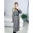 Kabát jesenný s podšívkou  dlhý rukáv dámsky (S/M ONE SIZE) TALIANSKA MÓDA IMWHA23001-1/DUR smotanová S/M