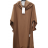 Šaty oversize dlouhý rukáv dámské (S/M ONE SIZE) ITALSKÁ MÓDA IMPLI2334827