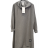 Šaty oversize dlouhý rukáv dámské (S/M ONE SIZE) ITALSKÁ MÓDA IMPLI2334827
