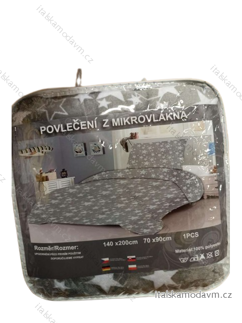 Souprava Povlečení 1+1 (140cmx200cm, 70cmx90cm) BYTOVÝ TEXTIL AMZF23STAR