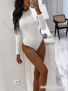 Body dlouhý rukáv dámské (S/M ONE SIZE) ITALSKÁ MÓDA IMWAE234305