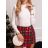 Sukně krátká dámská (S/M ONE SIZE) ITALSKÁ MÓDA IMM23M16763