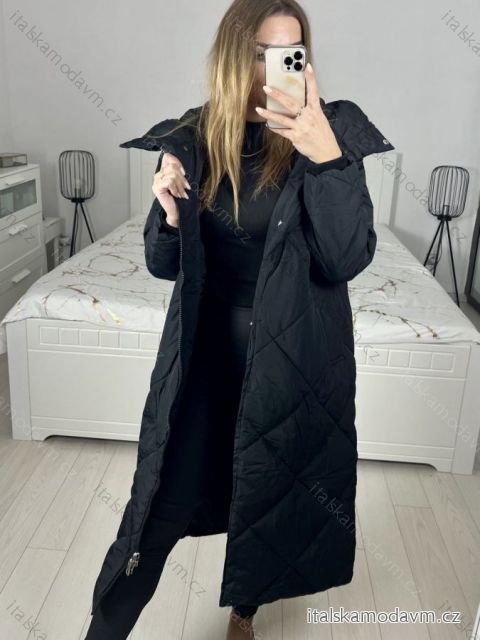 Bunda Kabát zimní prošívaný dámský (S,M,L,XL) JSTYLE DDS235M3173/DU Černá L