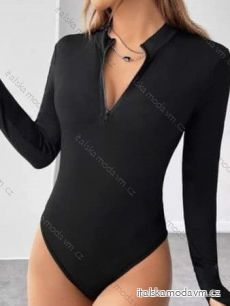 Body dlouhý rukáv dámské (S/M ONE SIZE) ITALSKá MóDA IMM2323M2200