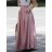 Sukně maxi dlouhá v pase na žabičkování dámská (S/M/L ONE SIZE) ITALSKÁ MÓDA IMHMS23088