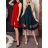 Šaty elegantní letní bez rukávu dámské (S/M/L ONE SIZE) ITALSKÁ MÓDA IMHMS23NELA