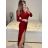 Šaty elegantní třpytivé dlouhý rukáv dámské (S/M ONE SIZE) ITALSKá MóDA IMM23M6398