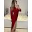 Šaty elegantní třpytivé dlouhý rukáv dámské (S/M ONE SIZE) ITALSKá MóDA IMM23M6398