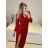 Šaty elegantní třpytivé dlouhý rukáv dámské (S/M ONE SIZE) ITALSKá MóDA IMM23M6398