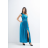 Šaty elegantní dlouhé bez rukávu dámské (S/M ONE SIZE) ITALSKÁ MÓDA IMPSH245450