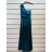 Šaty elegantní dlouhé bez rukávu dámské (S/M ONE SIZE) ITALSKÁ MÓDA IMPSH245450