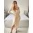 Šaty elegantní flitrové dlouhý rukáv dámské (S/M ONE SIZE) ITALSKá MóDA IMM23M30557