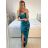 Šaty společenské carmen elegantní dámské (S/M ONE SIZE) ITALSKá MODA IMS235378/DU S/M bílá