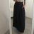 Sukně maxi dlouhá v pase na žabičkování dámská (S/M/L ONE SIZE) ITALSKÁ MÓDA IMHMS23088