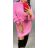 Šaty pletené teplé s rolákem dlouhý rukáv dámské (S/M ONE SIZE) ITALSKÁ MODA IMM201196/DR -   hnědá -   S/M