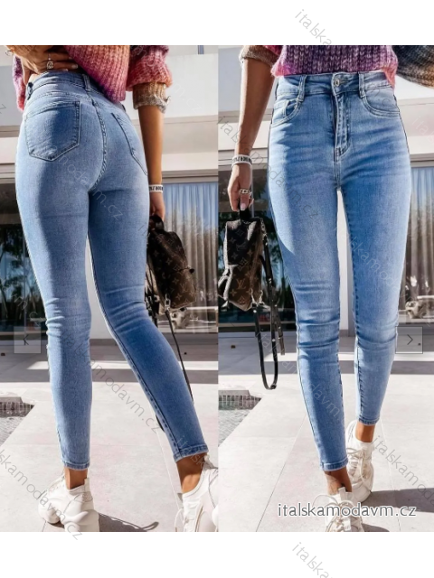 Rifle jeans dlhé dámske (XS-XL) JEANS M.SARA JAW24S1258/DU