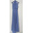 Šaty dlouhé elegantní společenské bez rukávu dámské (S/M ONE SIZE) ITALSKÁ MÓDA IMPBB2480872bl