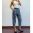 Kalhoty s páskem  dlouhé dámská (S/M ONE SIZE) ITALSKÁ MÓDA IMPDY24LS20768