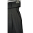 Kalhoty dlouhé s páskem dámské (S-XL) ITALSKÁ MÓDA DDS24A316N/DUR -   Černá -   L