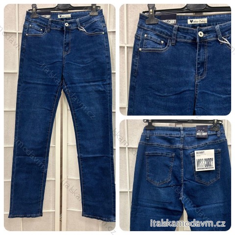 Rifle jeans dlouhé dámské (30-38) MISS CURRY MA124MD7035-1 modrá 35