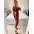 Šaty dlouhé dlouhý rukáv dámská (S/M ONE SIZE) ITALSKÁ MÓDA IMM23M2103/DU -   Černá -   S/M