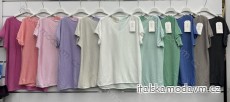 Tunika krátký rukáv dámská (S/M/L ONE SIZE) ITALSKÁ MÓDA IMWBH24064