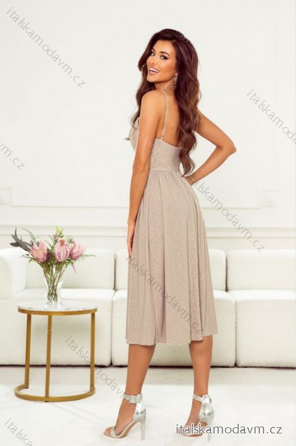 Šaty elegantní na ramínka dámské (34-40) POLSKÁ MÓDA PMLWD24ARIANA-3