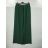 Kalhoty dlouhé letní dámské se sňurkou (S/M/L ONE SIZE) ITALSKÁ MÓDA IMD23355/DU M/L hnědá