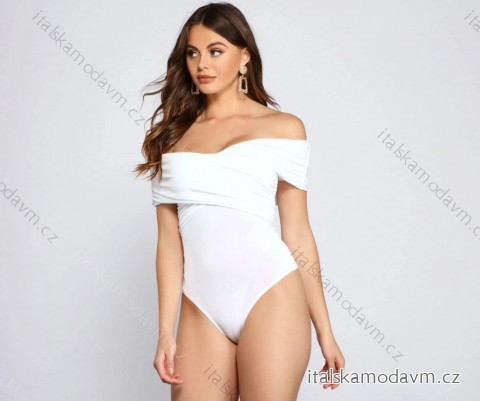 Tílko body dámské na ramínka dámské (S/M ONE SIZE) ITALSKá MóDA IMM24M0125