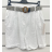 Kraťasy s páskem dámské (S/M ONE SIZE) ITALSKÁ MÓDA IMPSH242408