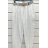 Kalhoty dlouhé letní s páskem dámské (S/M ONE SIZE) ITALSKÁ MÓDA IMPSH242310
